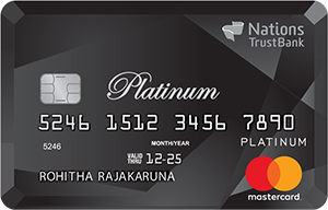 Platinum Mastercard - Nations Trust Bank