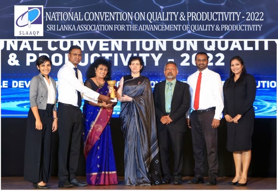 Nations Trust Bank wins gold for Lean Six Sigma